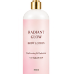 Radiant glow body lotion